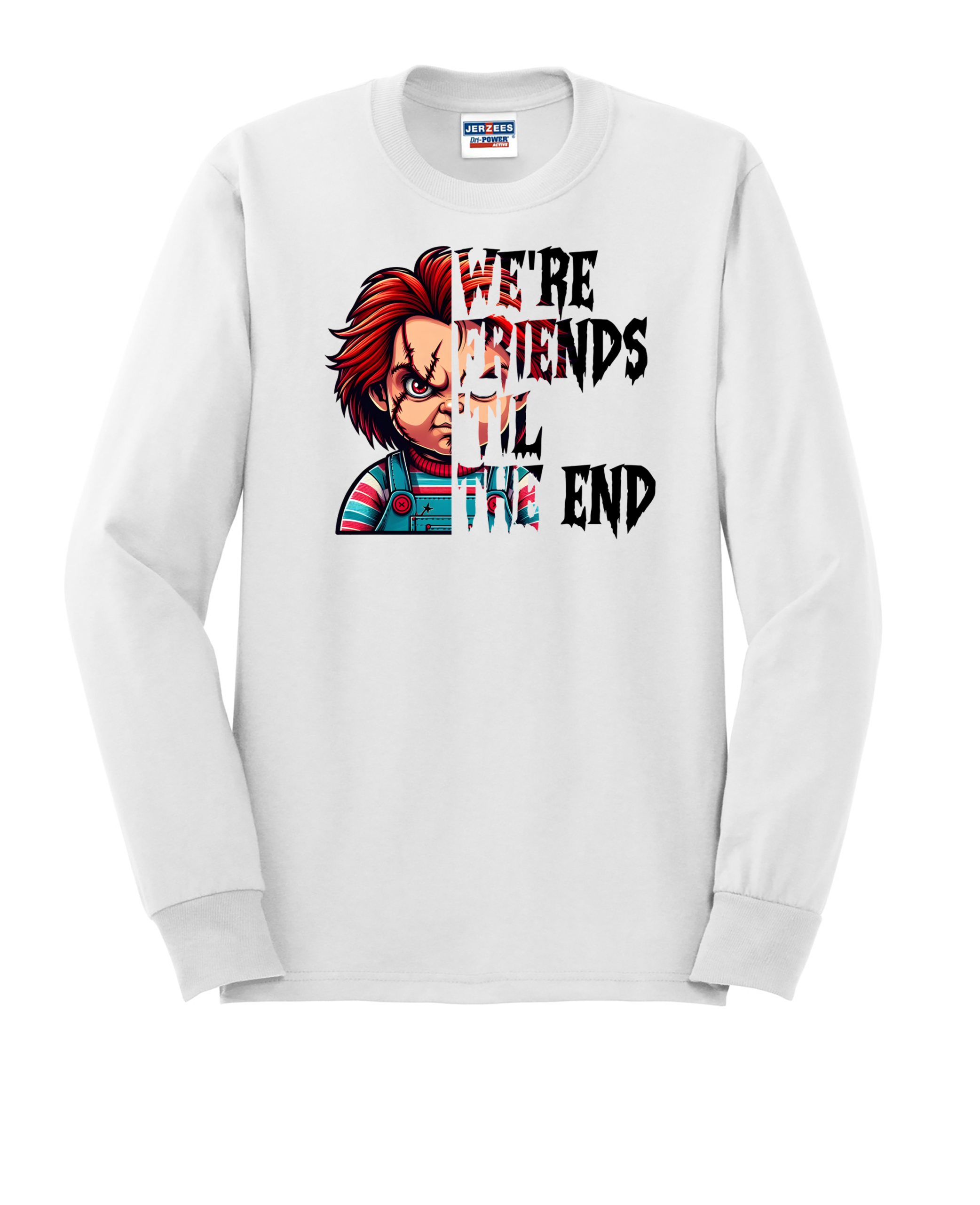 Custom Halloween Chucky Crew Neck Sweatshirt