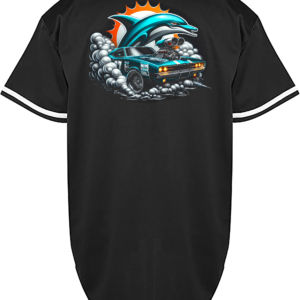 Custom Dolphins Muscle Car Jersey