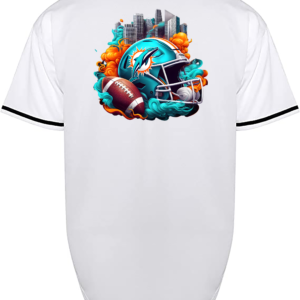 Custom Dolphins Helmet Jersey