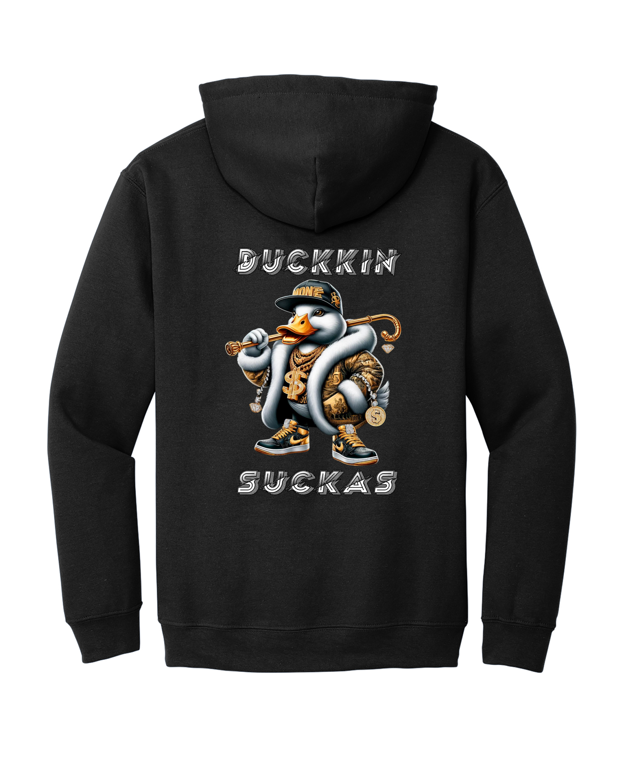 Custom Duckkin Suckas Hoodie