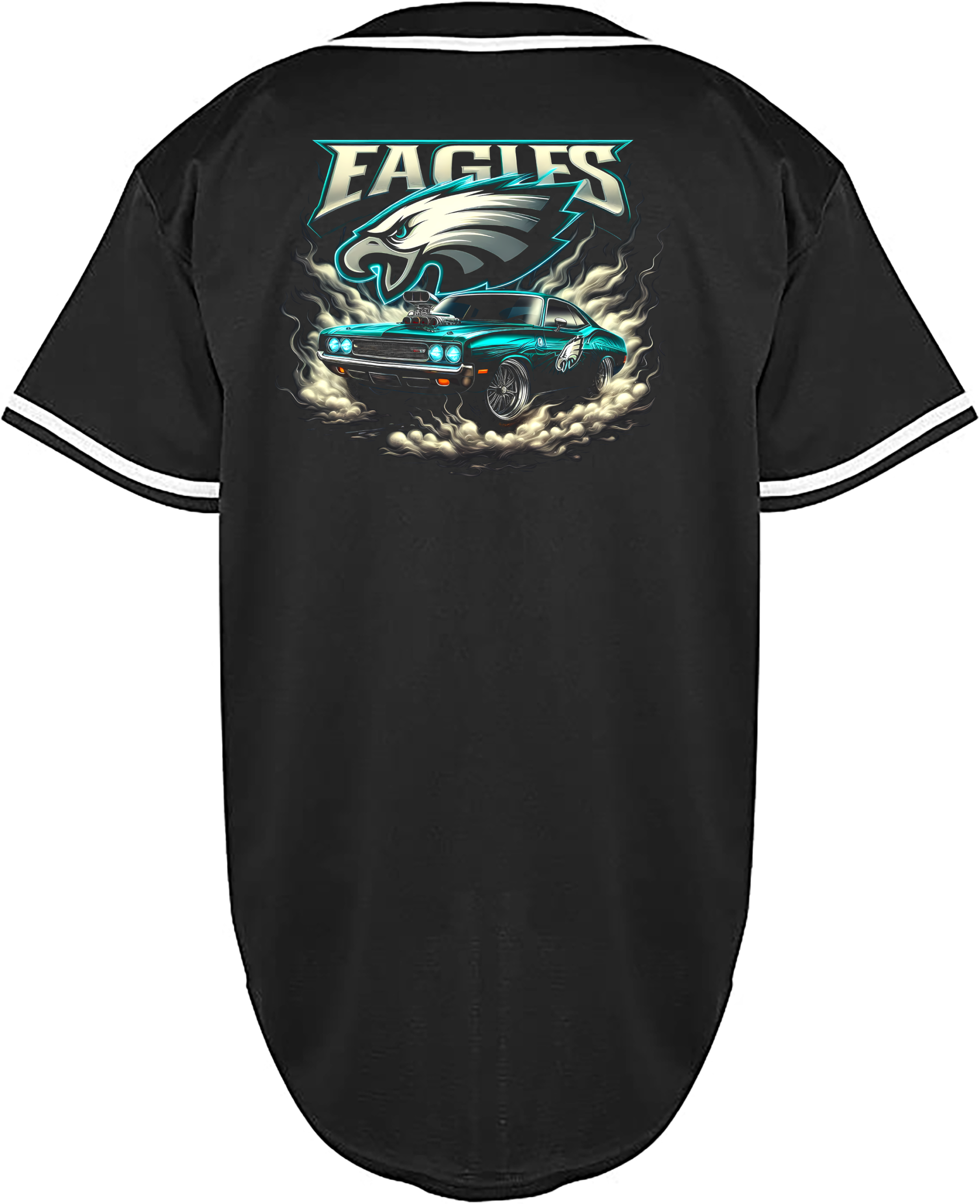 Custom Eagles Muscle Car Jersey