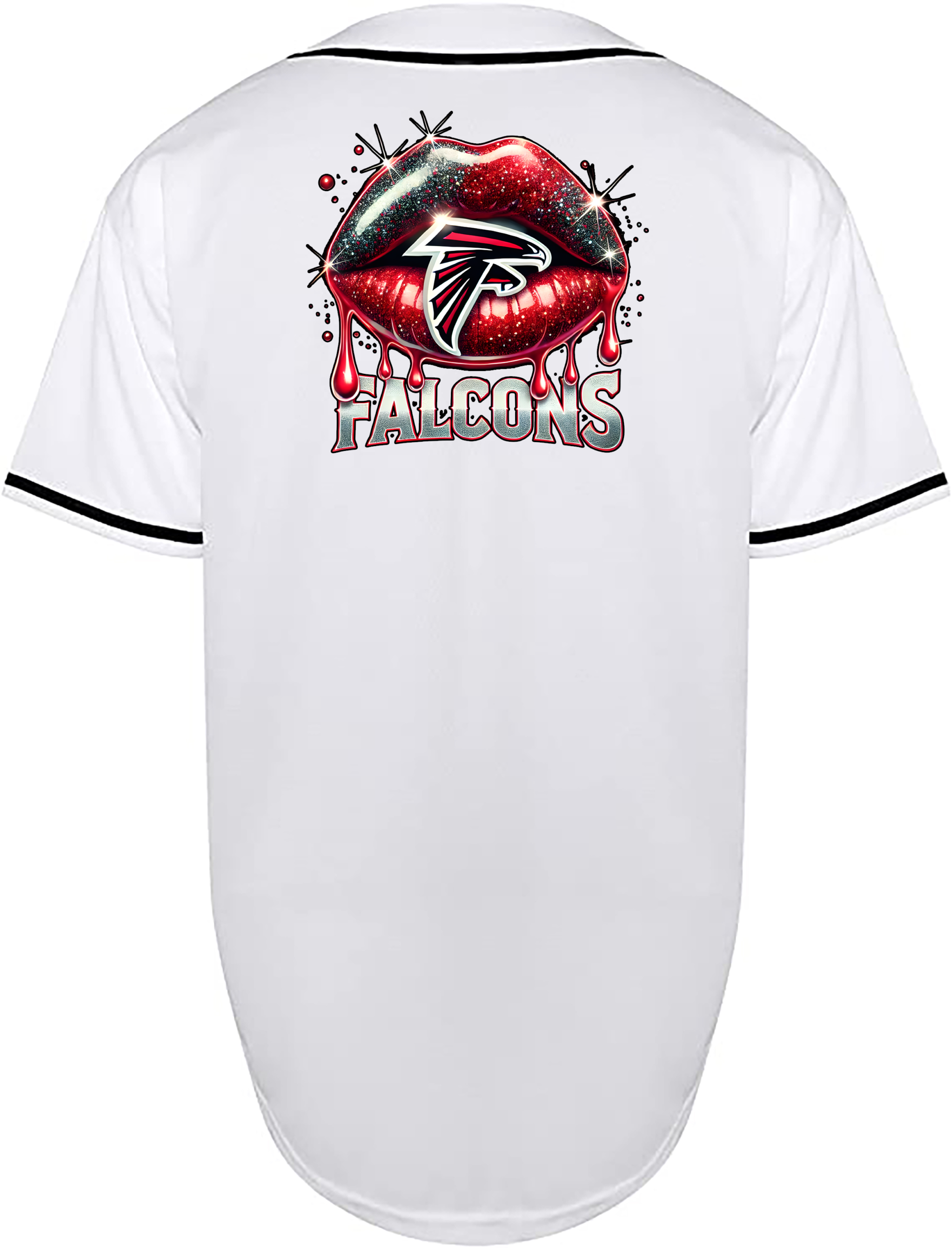 Custom Falcons Lips Jersey
