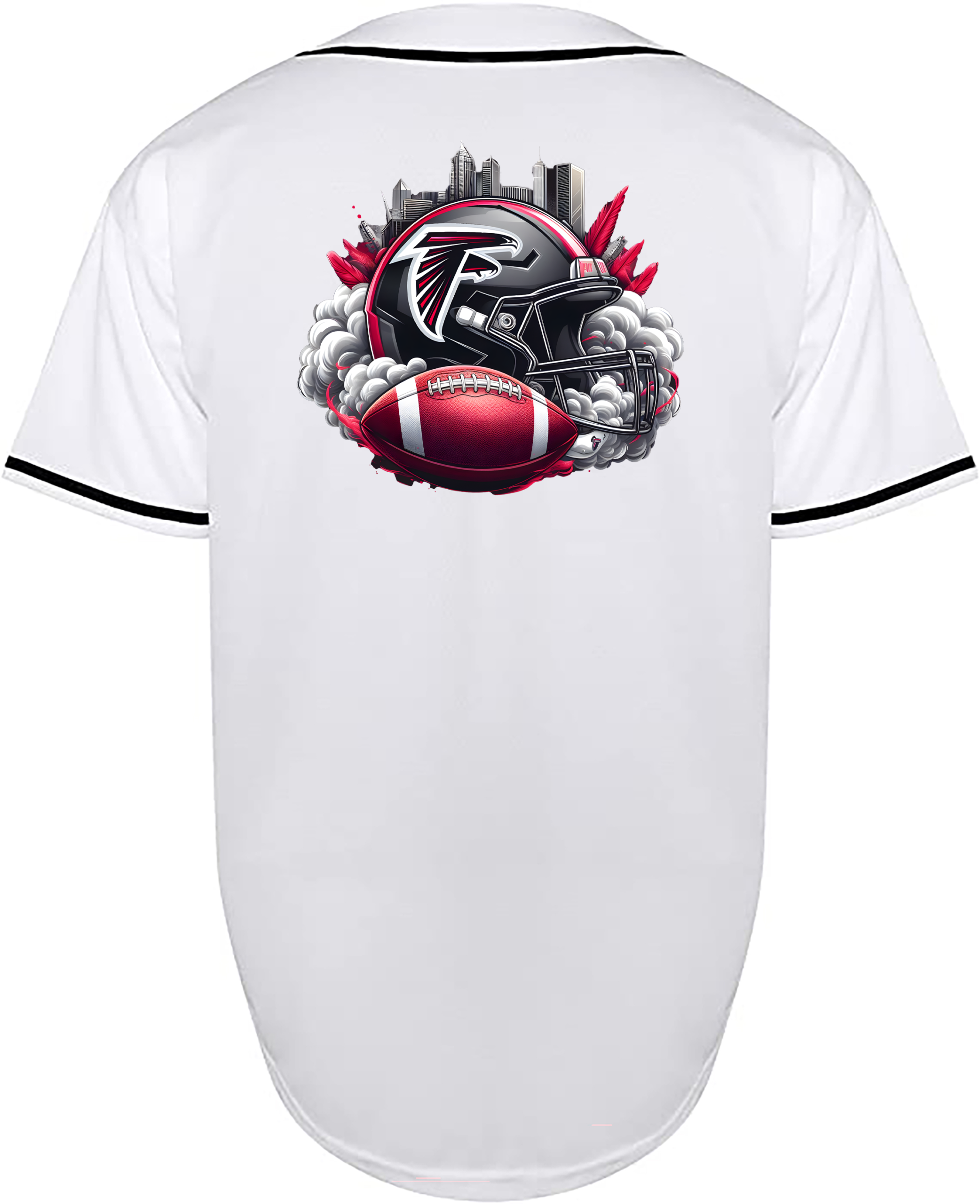 Custom Falcons Helmet Jersey