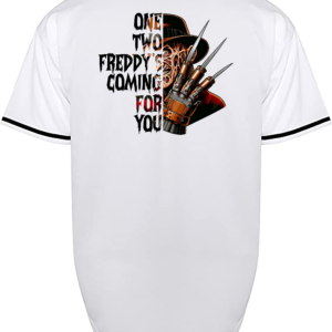 Custom Halloween Freddy Krueger Jersey