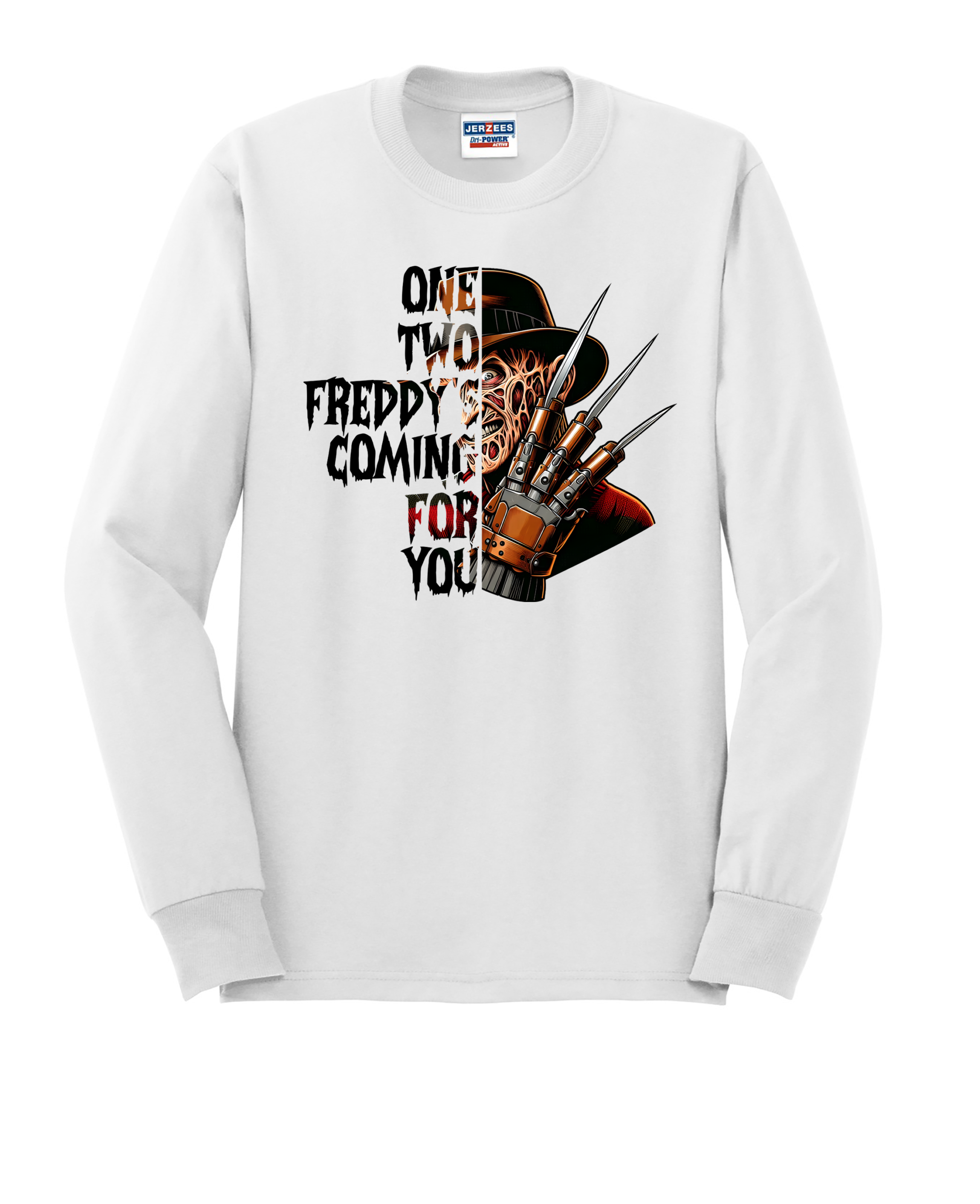 Custom Halloween Freddy Krueger Crew Neck Sweatshirt