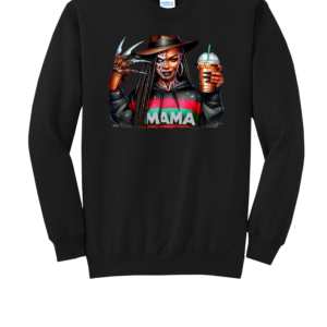 Custom Halloween Freddy Krueger Mama Crew Neck Sweatshirt