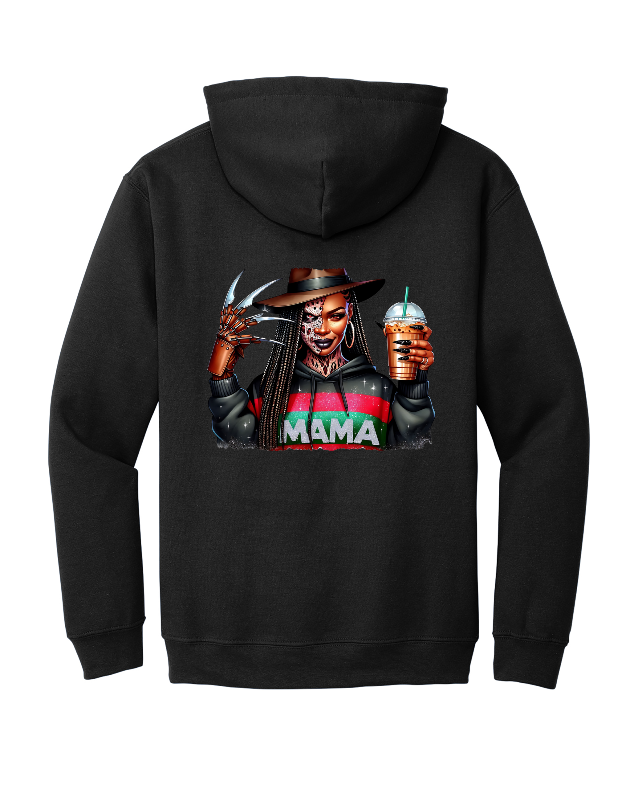 Custom Halloween Freddy Krueger Mama Hoodie