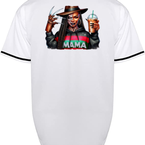 Custom Halloween Freddy Krueger Mama Jersey