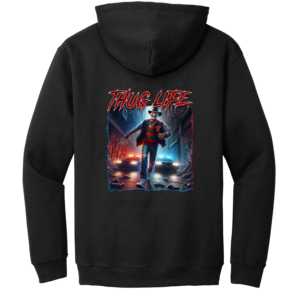 Custom Halloween Thug Life Freddy Krueger Hoodie