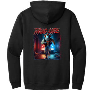 Custom Halloween Thug Life IT Clown Hoodie