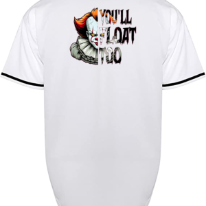 Custom Halloween IT Clown Jersey
