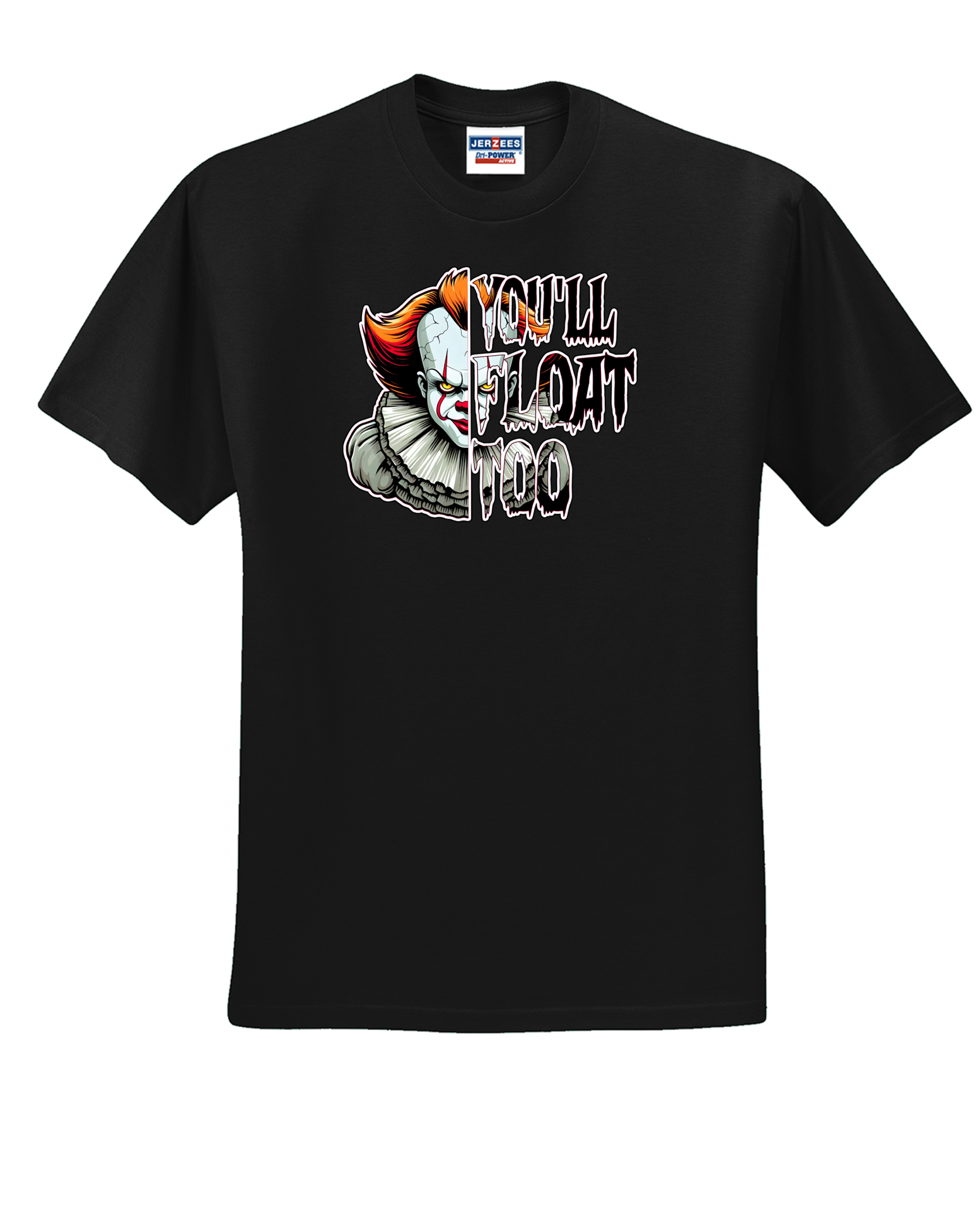 Custom Halloween IT Clown T Shirt