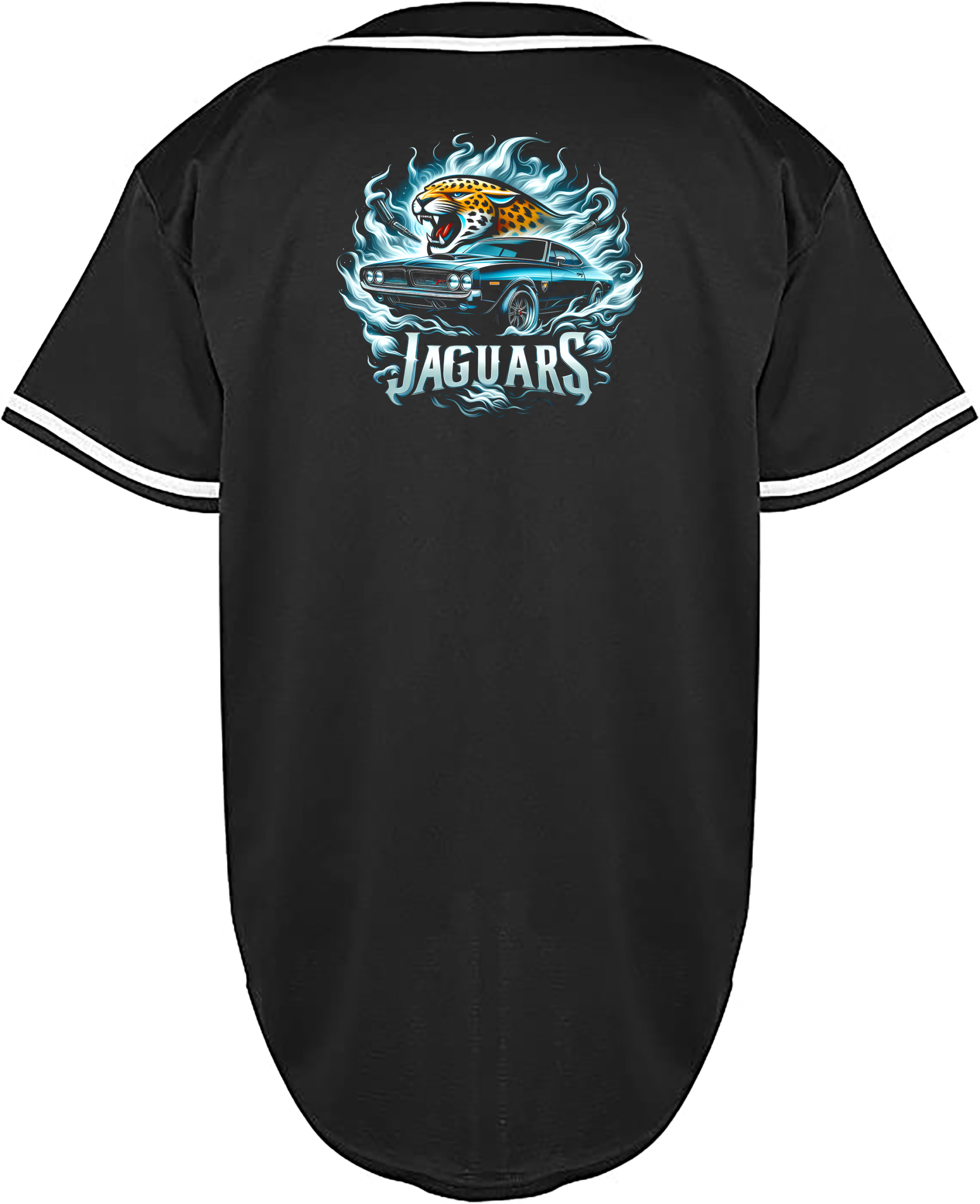 Custom Jaguars Muscle Car Jersey