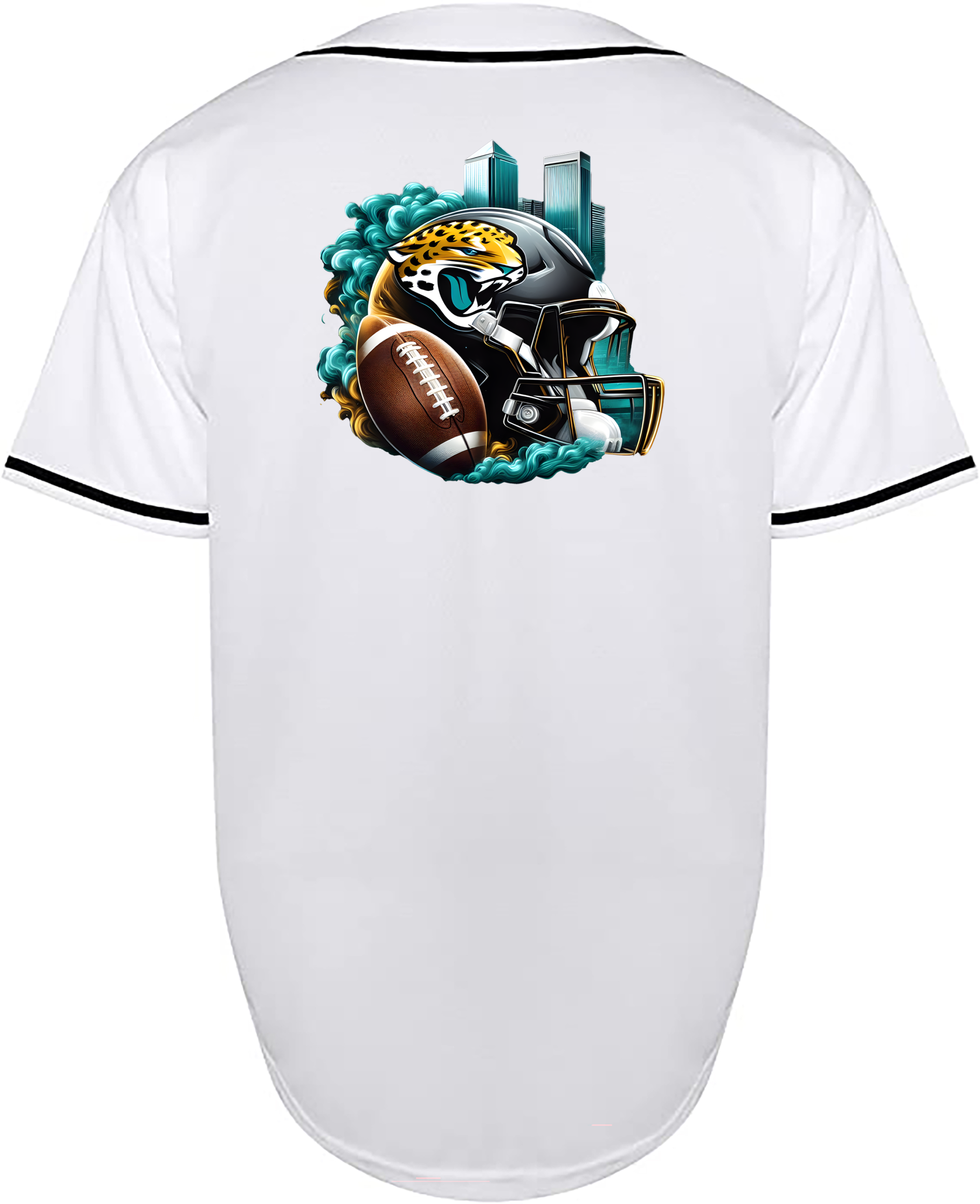 Custom Jaguars Helmet Jersey