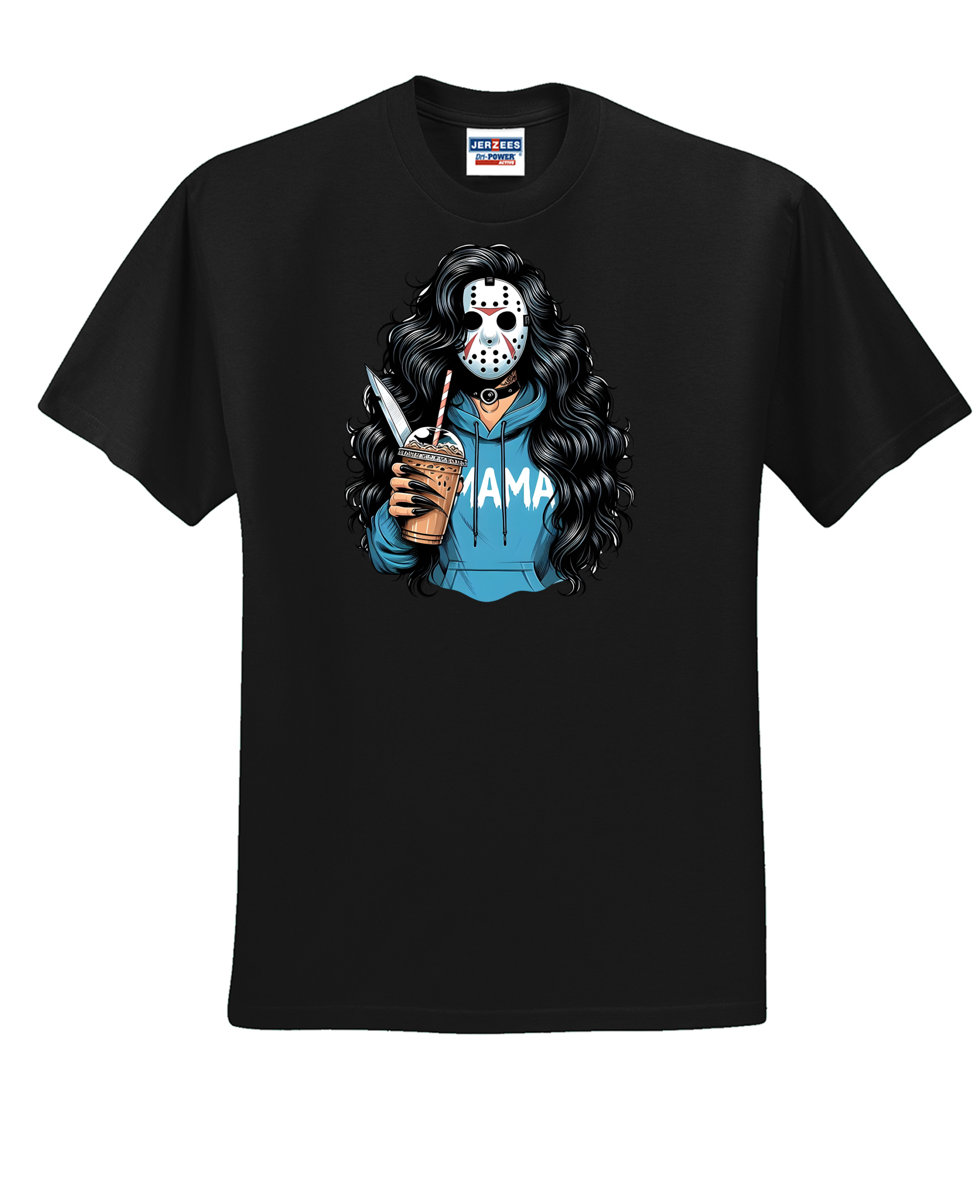 Custom Halloween Jason Voorhees Blue B T Shirt