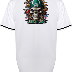 Custom Jets Denim Jersey