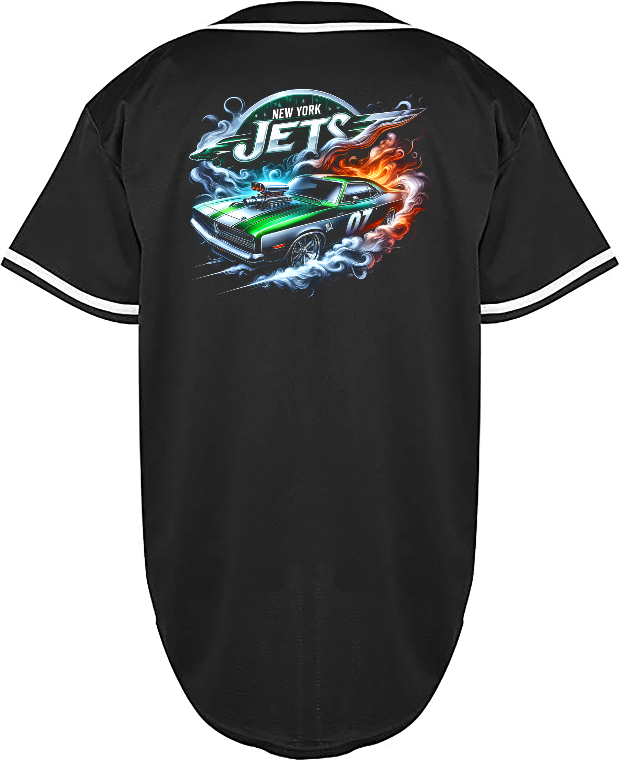 Custom Jets Muscle Car Jersey