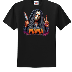 Custom Halloween Jason Voorhees Mama B T Shirt
