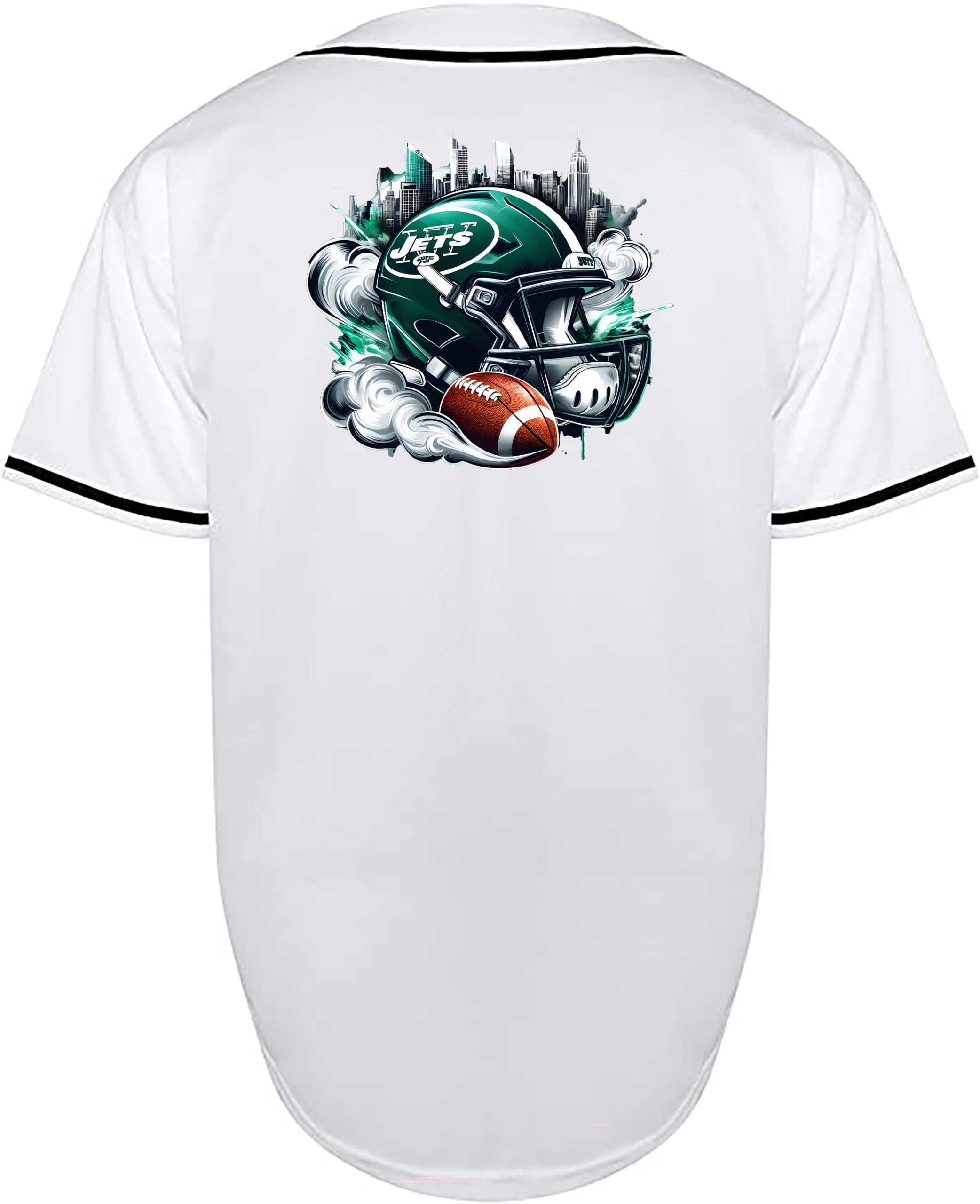 Custom Jets Helmet Jersey