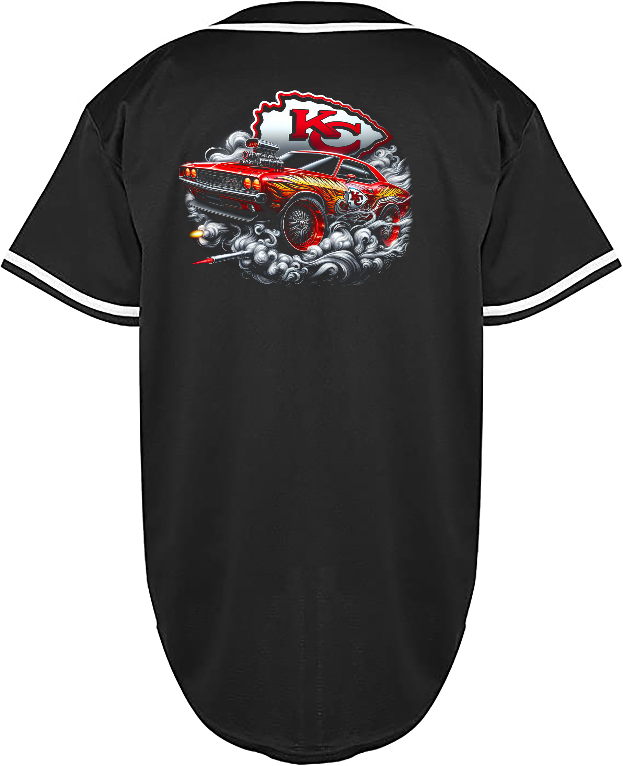 Custom Chiefs Muscle Car Jersey