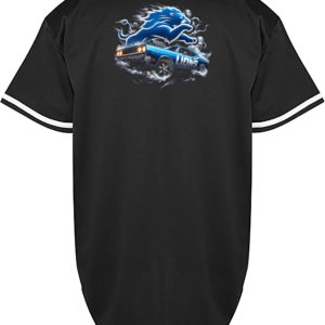 Custom Lions Muscle Car Jersey