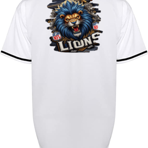 Custom Lions Denim Jersey