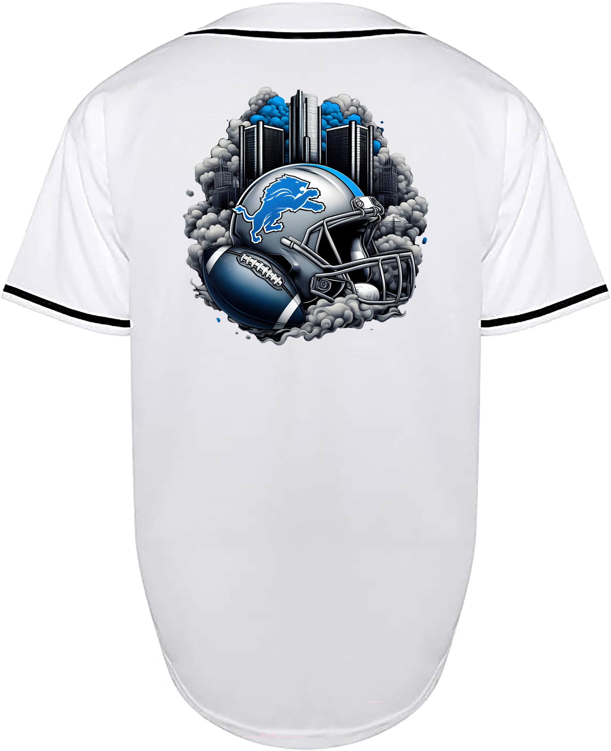 Custom Lions Helmet Jersey