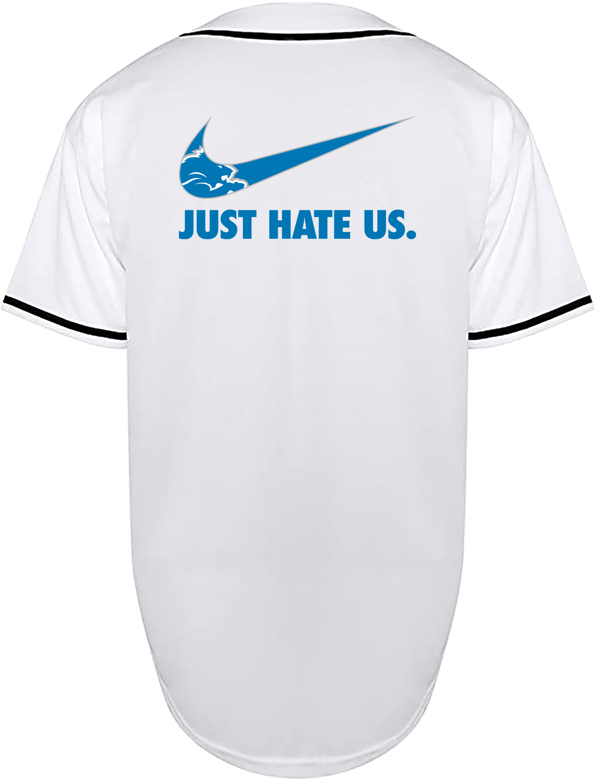 Custom Lions Nike Jersey