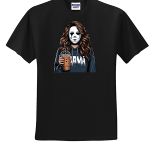 Custom Halloween Michael Meyers Brown Hair Mama B T Shirt