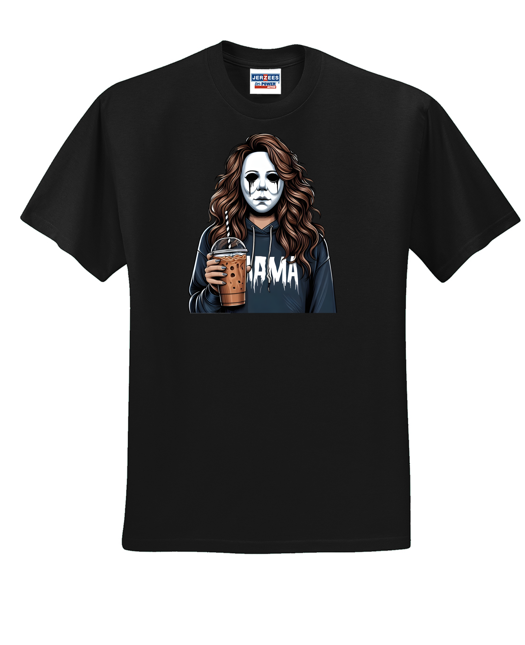 Custom Halloween Michael Meyers Brown Hair Mama B T Shirt