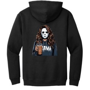 Custom Halloween Michael Meyers Brown Hair Mama Hoodie