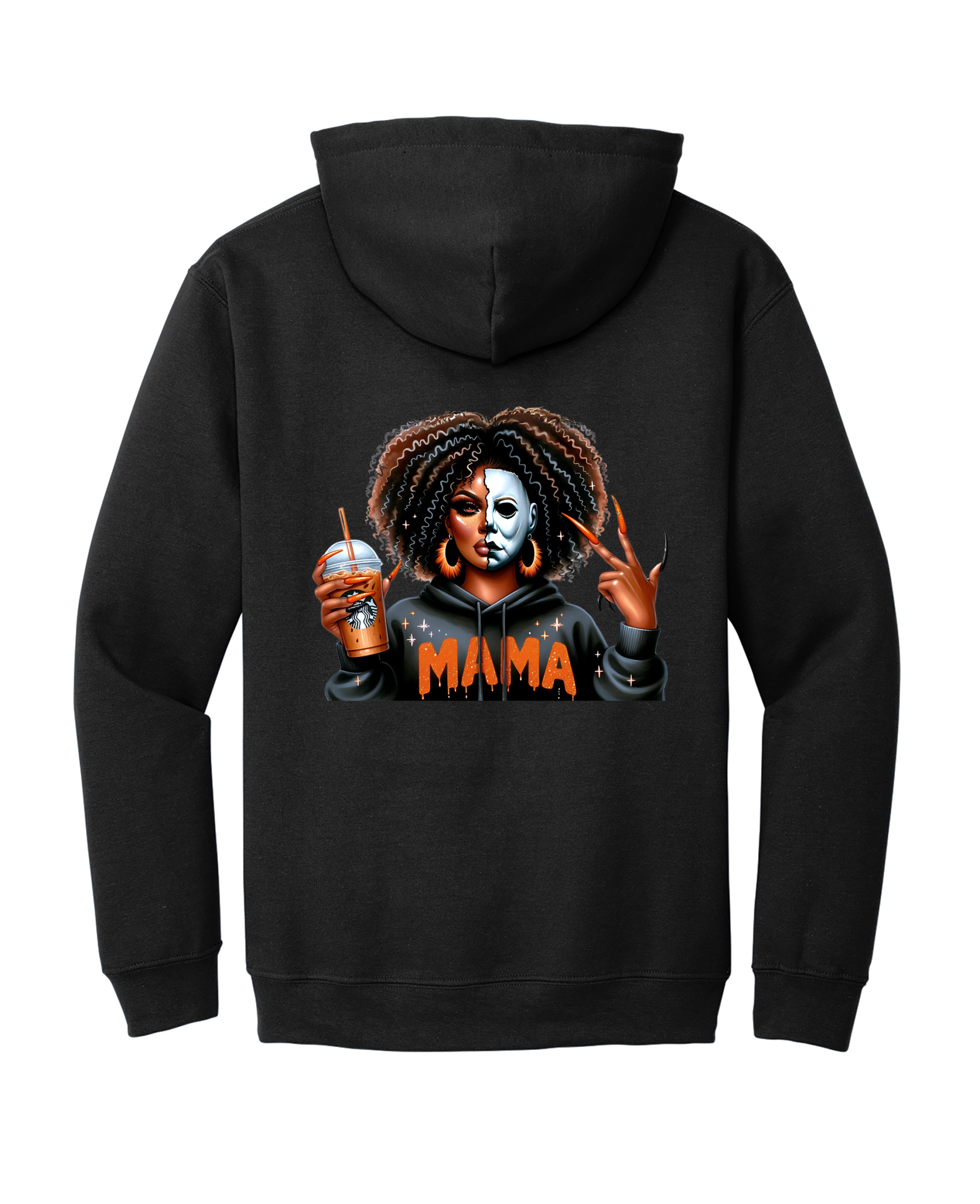 Custom Halloween Michael Meyers Mama Hoodie