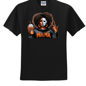 Custom Halloween Michael Meyers Mama B T Shirt