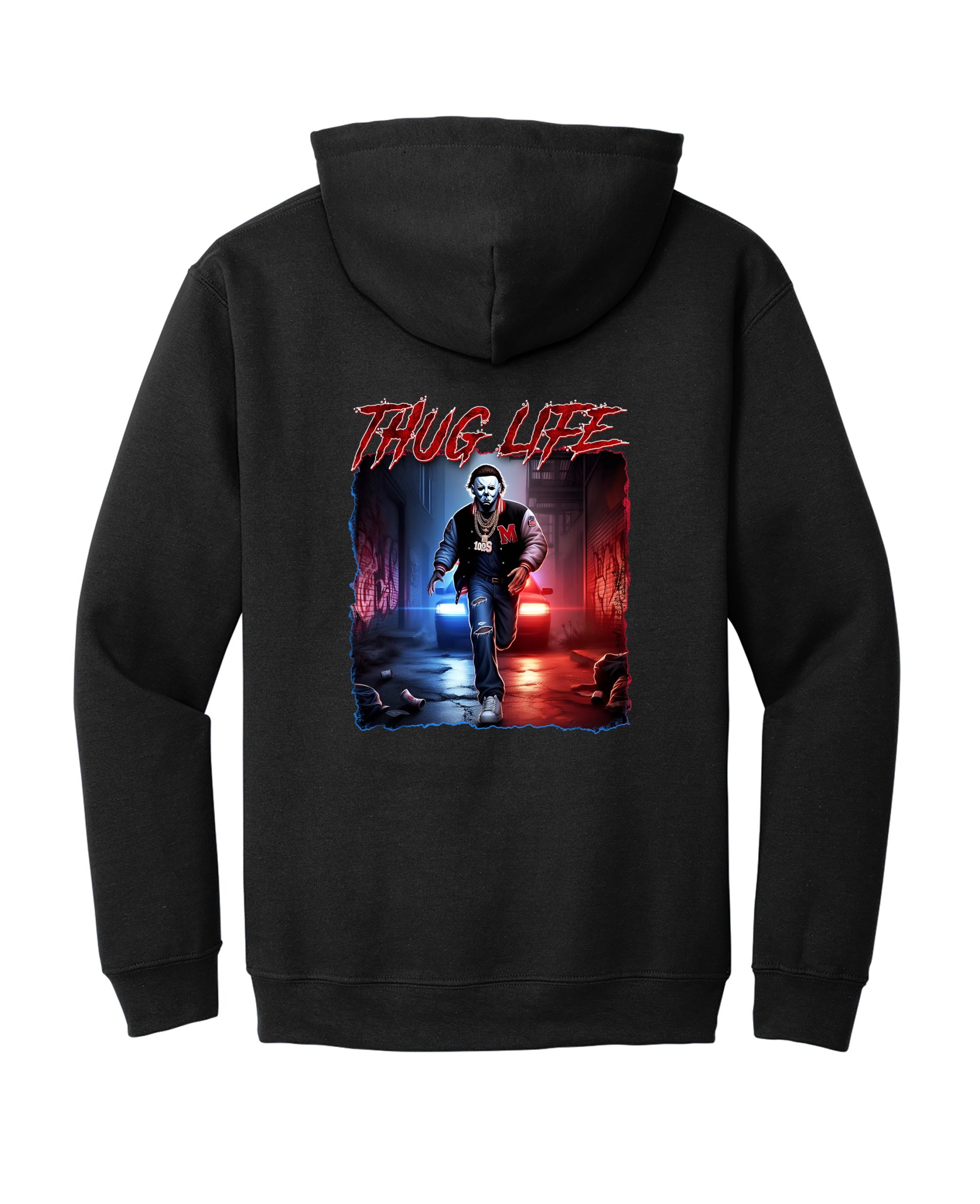Custom Halloween Thug Life Michael Meyers Hoodie