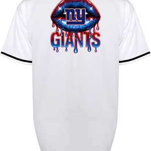 Custom Giants Lips Jersey