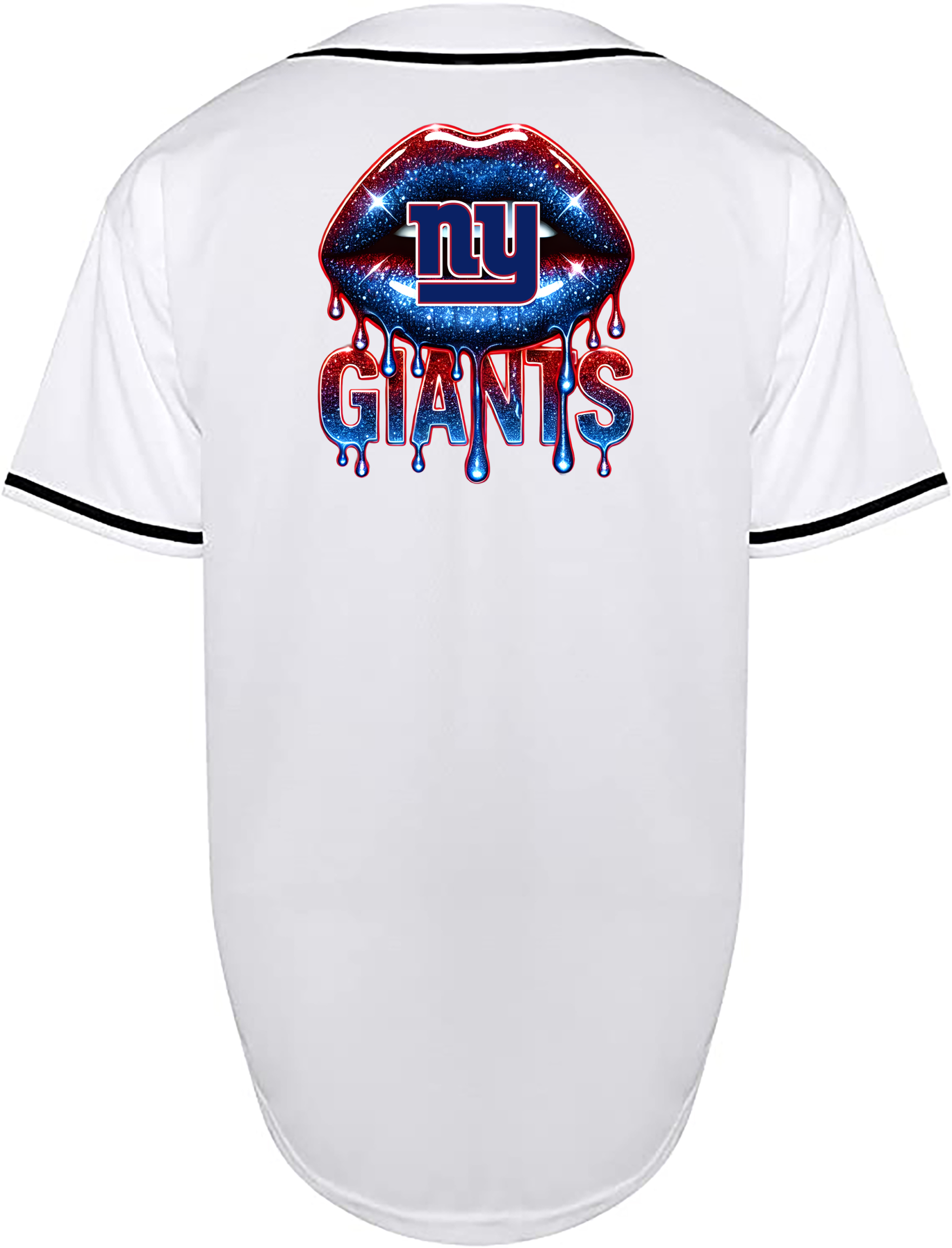 Custom Giants Lips Jersey