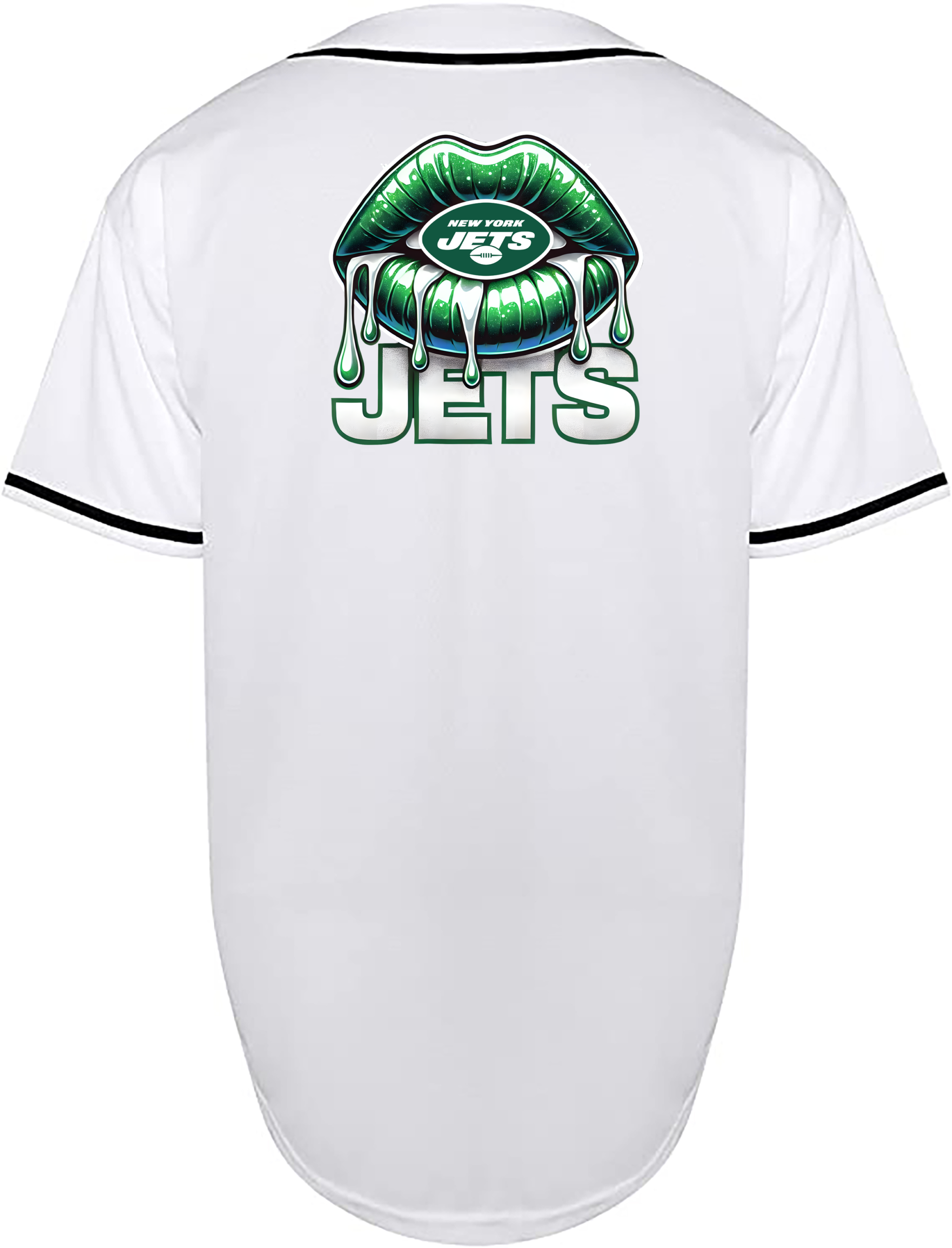 Custom Jets Lips Jersey