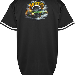 Custom Packers Muscle Car Jersey