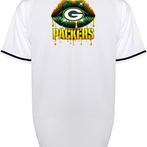 Custom Packers Lips Jersey