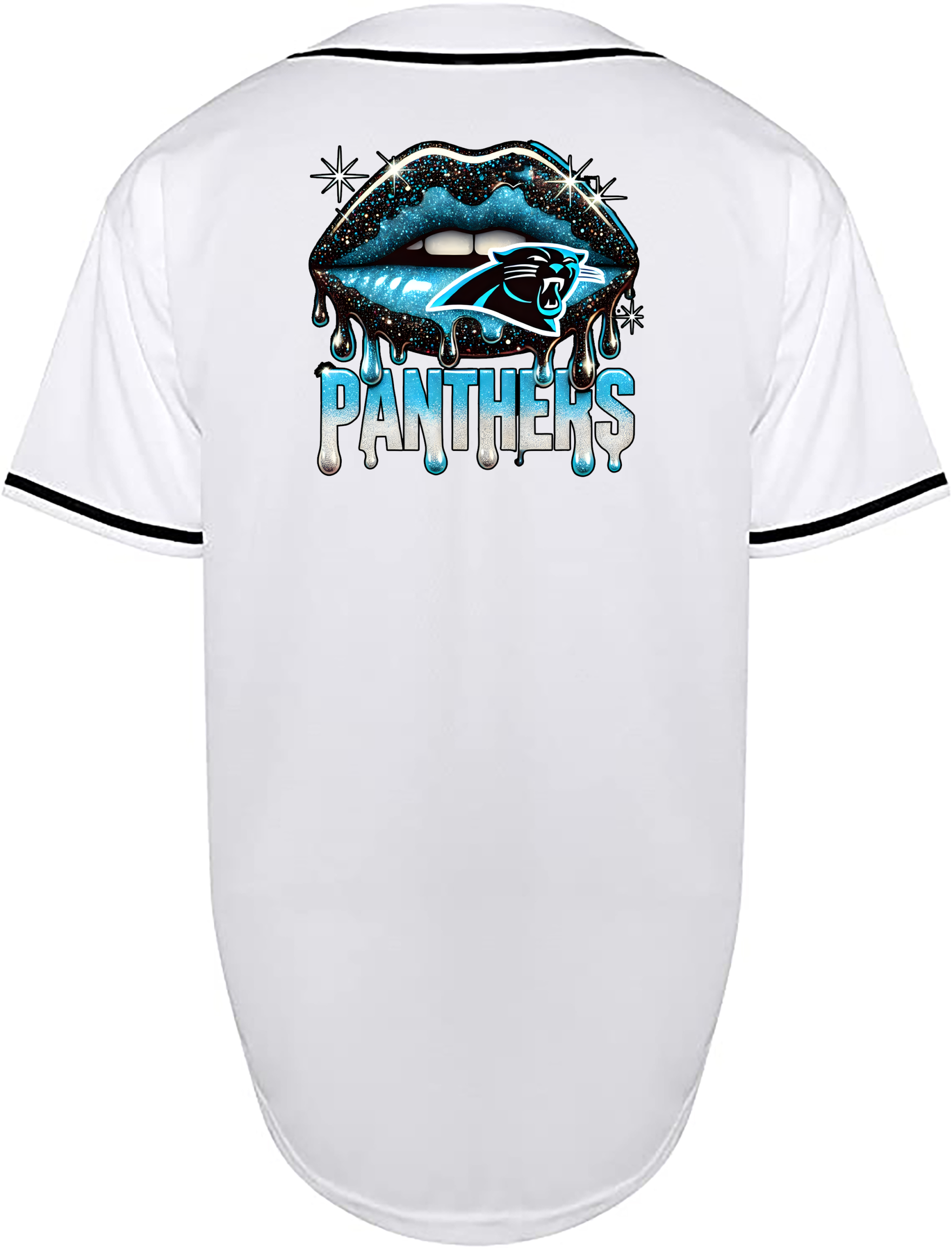 Custom Panthers Lips Jersey