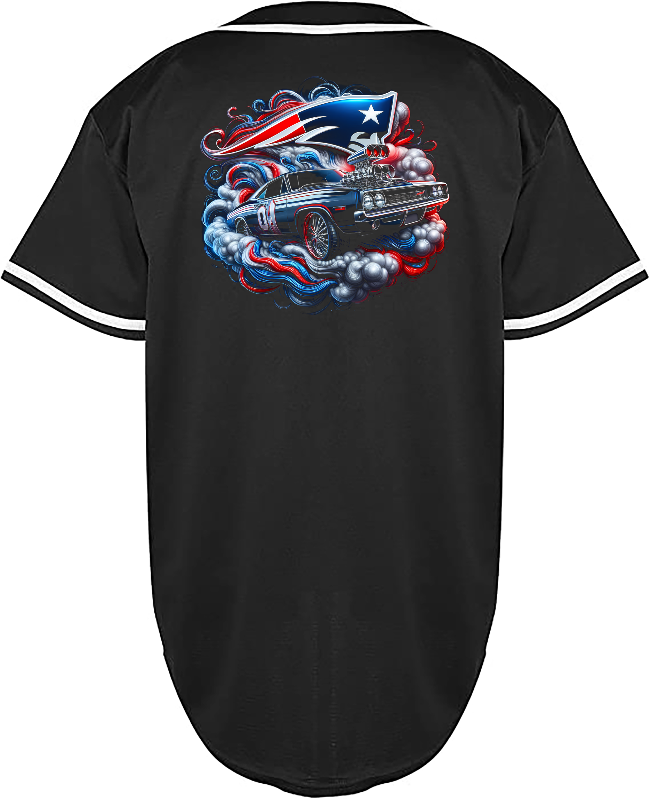 Custom Patriots Muscle Car Jersey