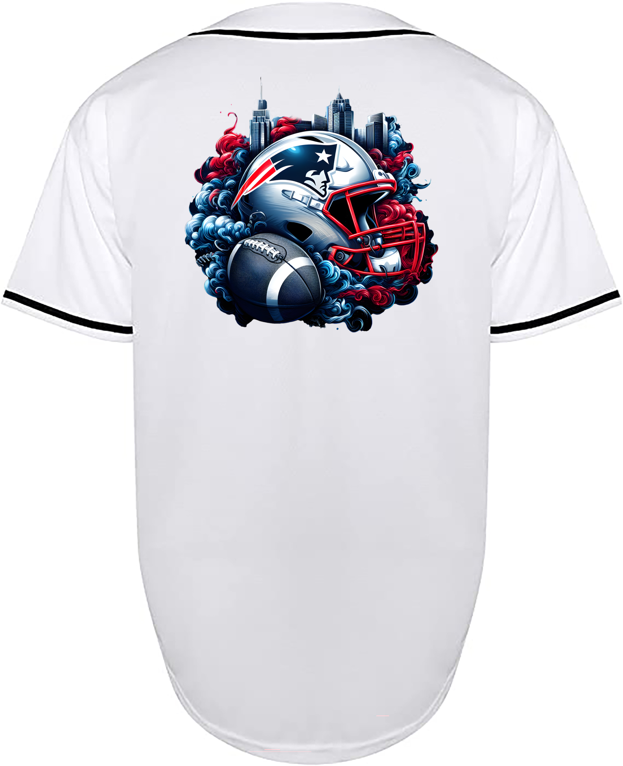 Custom Patriots Helmet Jersey