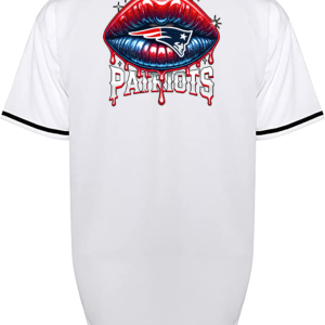 Custom Patriots Lips Jersey