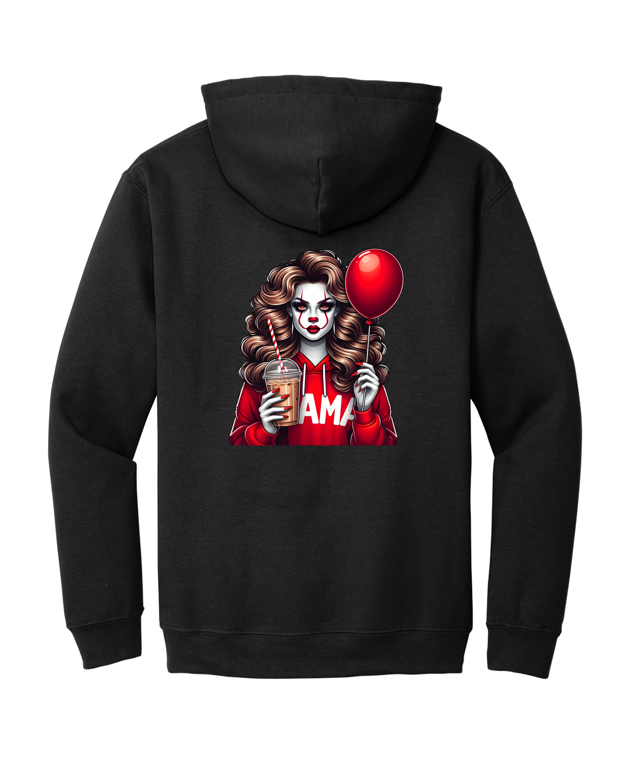 Custom Halloween Penny-Wise Mama Hoodie