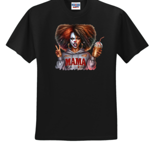 Custom Halloween Penny-Wise Red Hair Mama T Shirt