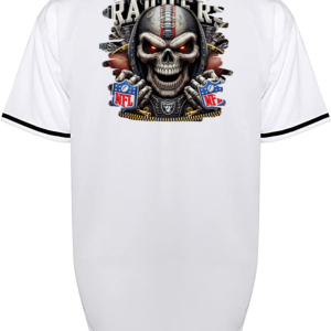 Custom Raiders Denim Jersey