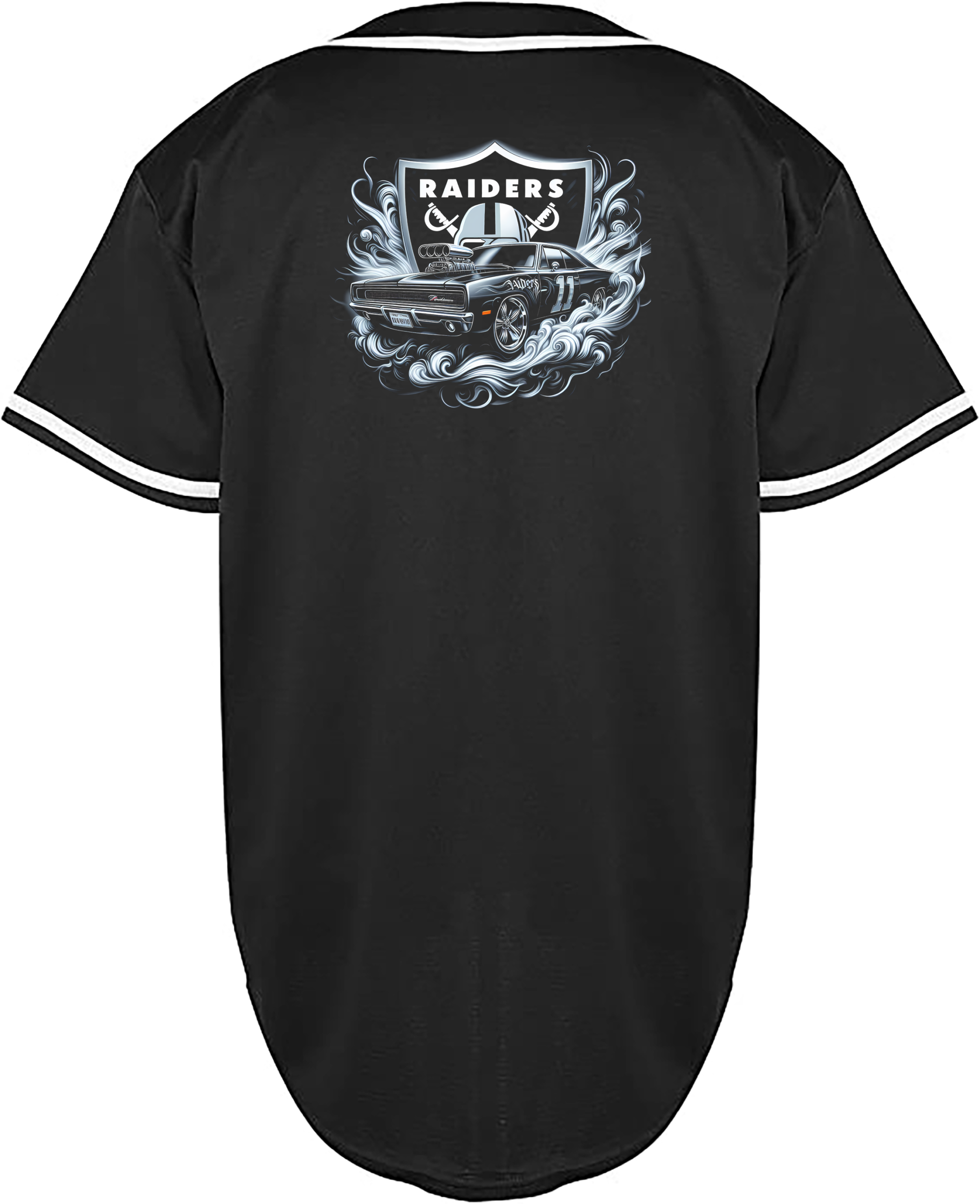 Custom Raiders Muscle Car Jersey