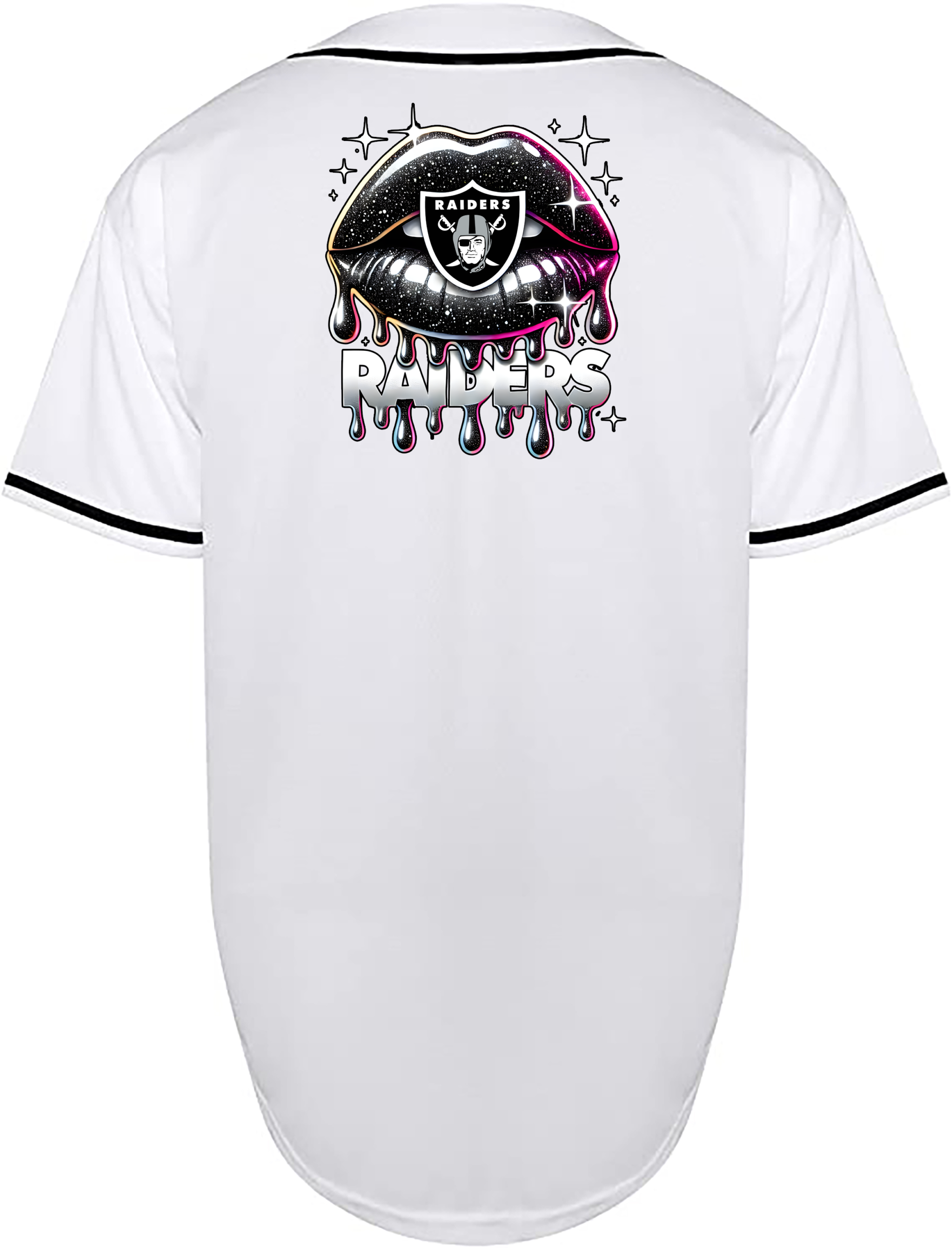 Custom Raiders Lips Jersey