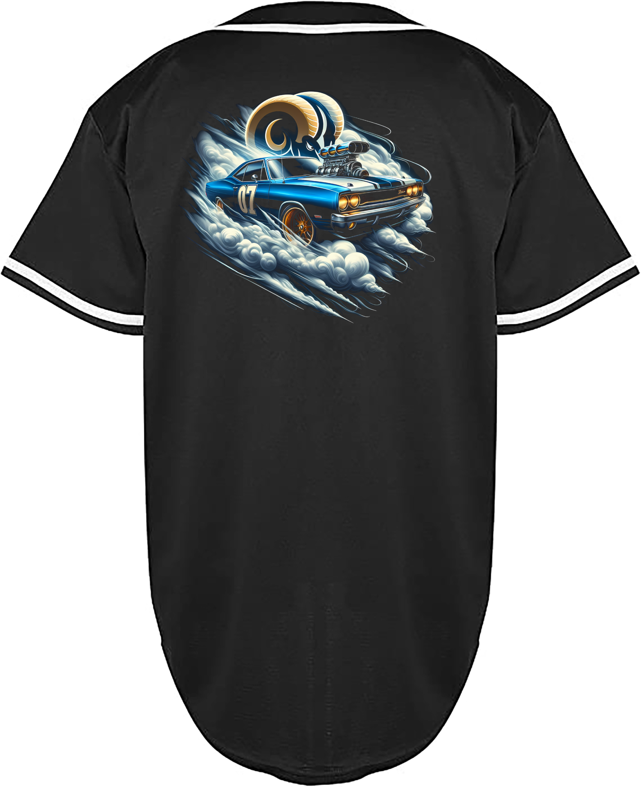Custom Rams Muscle Car Jersey