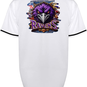 Custom Ravens Denim Jersey